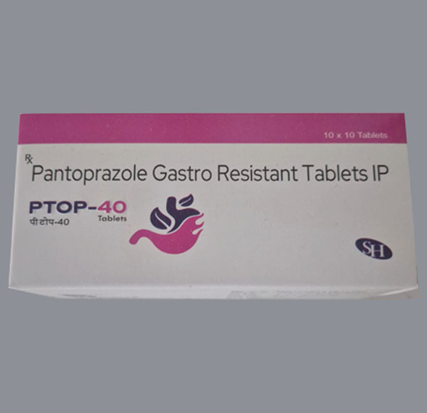 PTOP-40 tablets for acid reflux